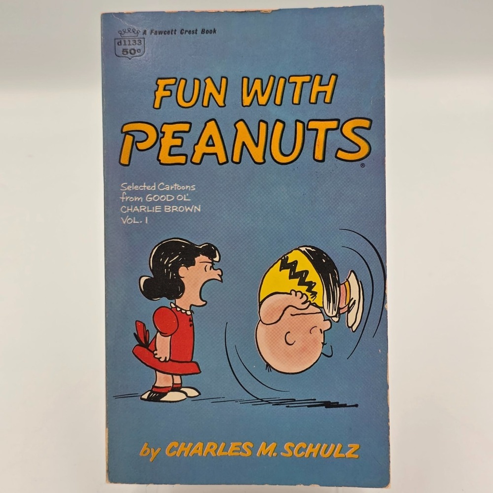 Fun with PEANUTS by Charles M. Schulz Fawcett Crest Paperback Book Vintage 1968